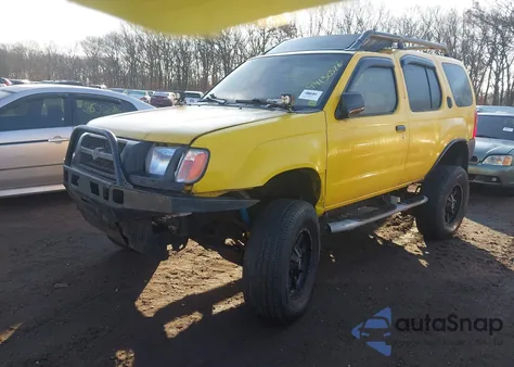 2000 Nissan Xterra Se/Xe z USA, uszkodzony, nr VIN 5N1ED28Y2YC573360
